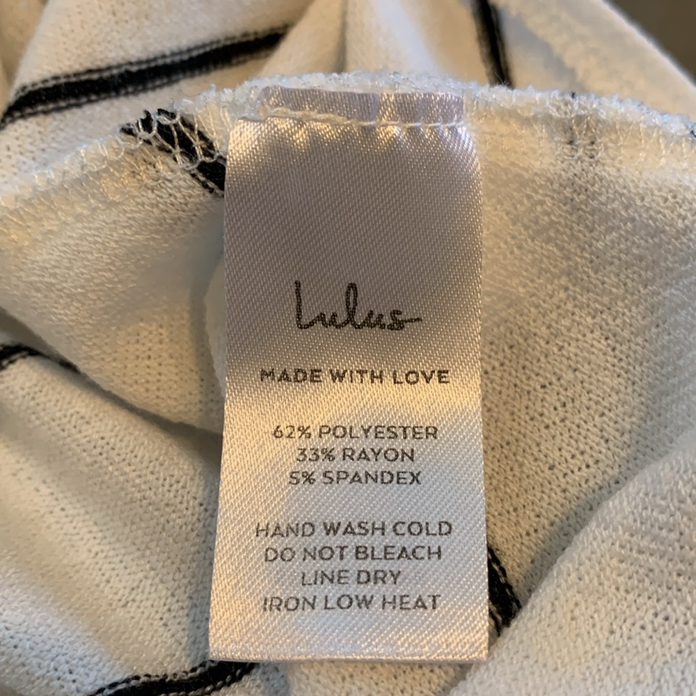 Lulus Oversized Striped Top - Picture 7 of 16